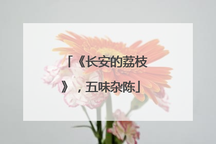 《长安的荔枝》，五味杂陈
