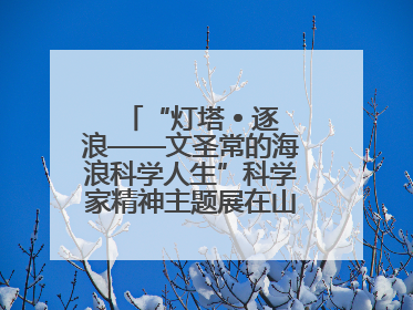 “灯塔 • 逐浪——文圣常的海浪科学人生”科学家精神主题展在山东省科技馆启幕