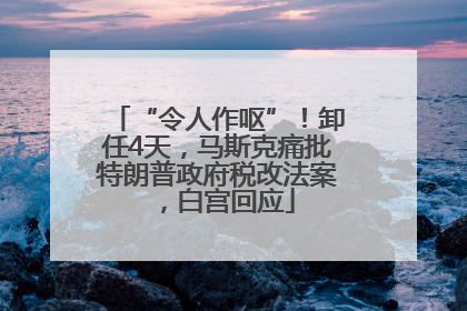 “令人作呕”！卸任4天，马斯克痛批特朗普政府税改法案，白宫回应