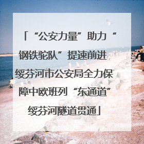 “公安力量”助力“钢铁驼队”提速前进 绥芬河市公安局全力保障中欧班列“东通道”绥芬河隧道贯通