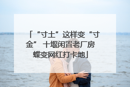 “寸土”这样变“寸金” 十堰闲置老厂房蝶变网红打卡地
