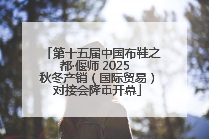 第十五届中国布鞋之都·偃师 2025 秋冬产销（国际贸易）对接会隆重开幕