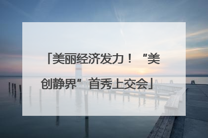美丽经济发力！“美创静界”首秀上交会