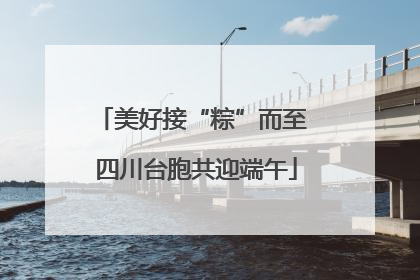 美好接“粽”而至 四川台胞共迎端午