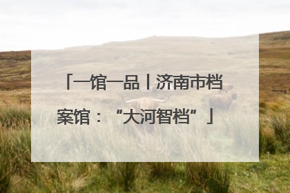 一馆一品丨济南市档案馆：“大河智档”