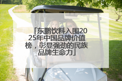 东鹏饮料入围2025年中国品牌价值榜，彰显强劲的民族品牌生命力
