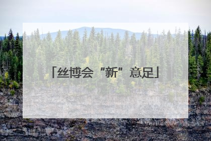 丝博会“新”意足