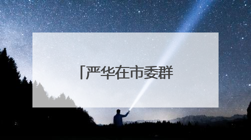 严华在市委群众来访接待中心接待来访群众