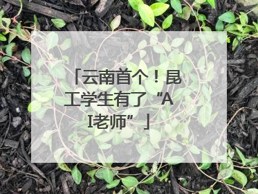 云南首个！昆工学生有了“AI老师”