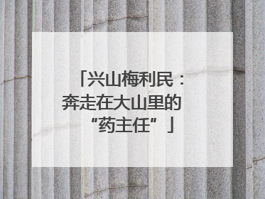 兴山梅利民：奔走在大山里的“药主任”