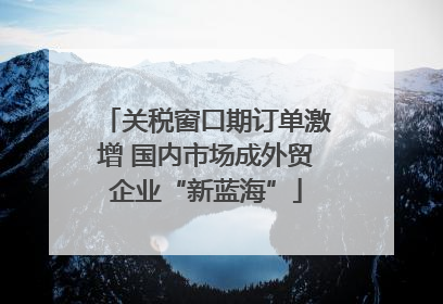 关税窗口期订单激增 国内市场成外贸企业“新蓝海”