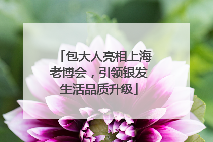 包大人亮相上海老博会，引领银发生活品质升级