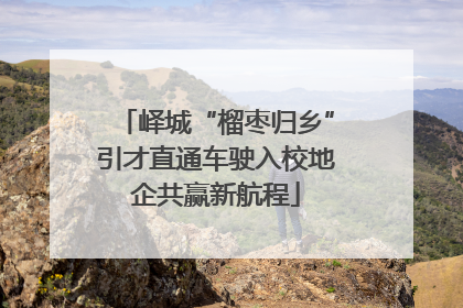 峄城“榴枣归乡”引才直通车驶入校地企共赢新航程