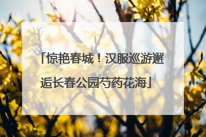 惊艳春城！汉服巡游邂逅长春公园芍药花海