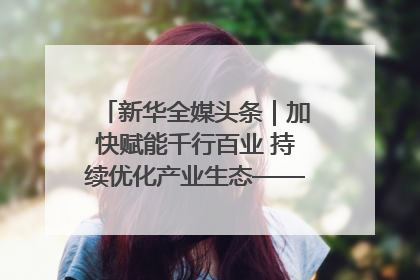 新华全媒头条｜加快赋能千行百业 持续优化产业生态——浙江推动人工智能健康有序发展观察