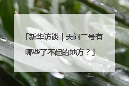 新华访谈｜天问二号有哪些了不起的地方？