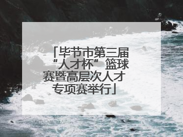 毕节市第三届“人才杯”篮球赛暨高层次人才专项赛举行