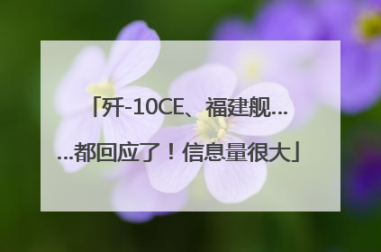 歼-10CE、福建舰……都回应了！信息量很大