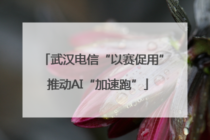 武汉电信“以赛促用”推动AI“加速跑”