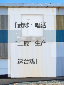 武陟：唱活“三夏”生产这台戏