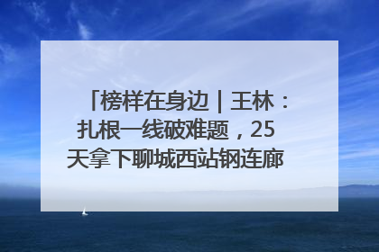 榜样在身边｜王林：扎根一线破难题，25天拿下聊城西站钢连廊“硬核”工程