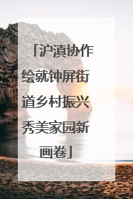 沪滇协作绘就钟屏街道乡村振兴秀美家园新画卷