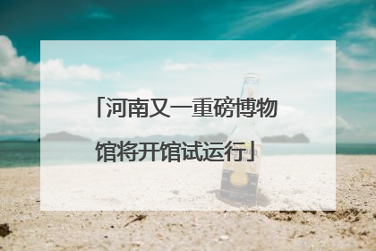河南又一重磅博物馆将开馆试运行