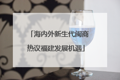 海内外新生代闽商热议福建发展机遇