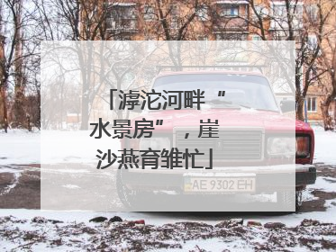 滹沱河畔“水景房”，崖沙燕育雏忙