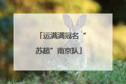 运满满冠名“苏超”南京队