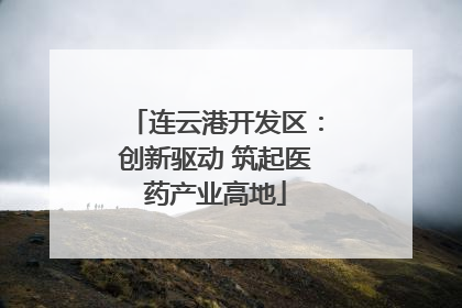 连云港开发区：创新驱动 筑起医药产业高地