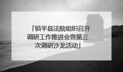 镇平县法院组织召开调研工作推进会暨第三次调研沙龙活动