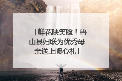 鲜花映笑脸！鲁山县妇联为优秀母亲送上暖心礼