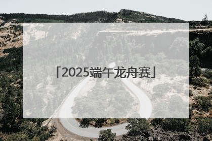 2025端午龙舟赛
