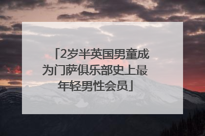 2岁半英国男童成为门萨俱乐部史上最年轻男性会员